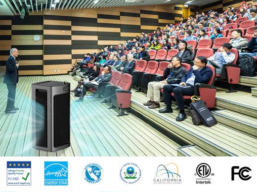 Jafanda JF1500 Series hepa air purifier: Fresh Air, Worry-Free Cannabis Consumption