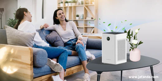 Air quality decline? Don’t worry! Our air purifier eliminates harmful substances in your home - Jafanda air quality purifier