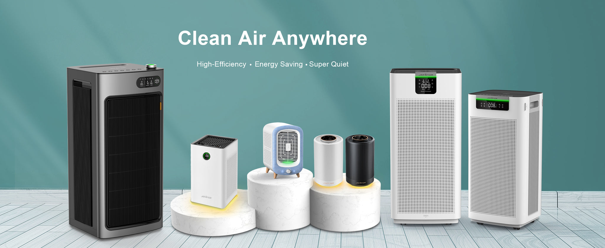 High-performance Jafanda Air Purifier, ensuring optimal indoor air quality and a healthier living environment.
