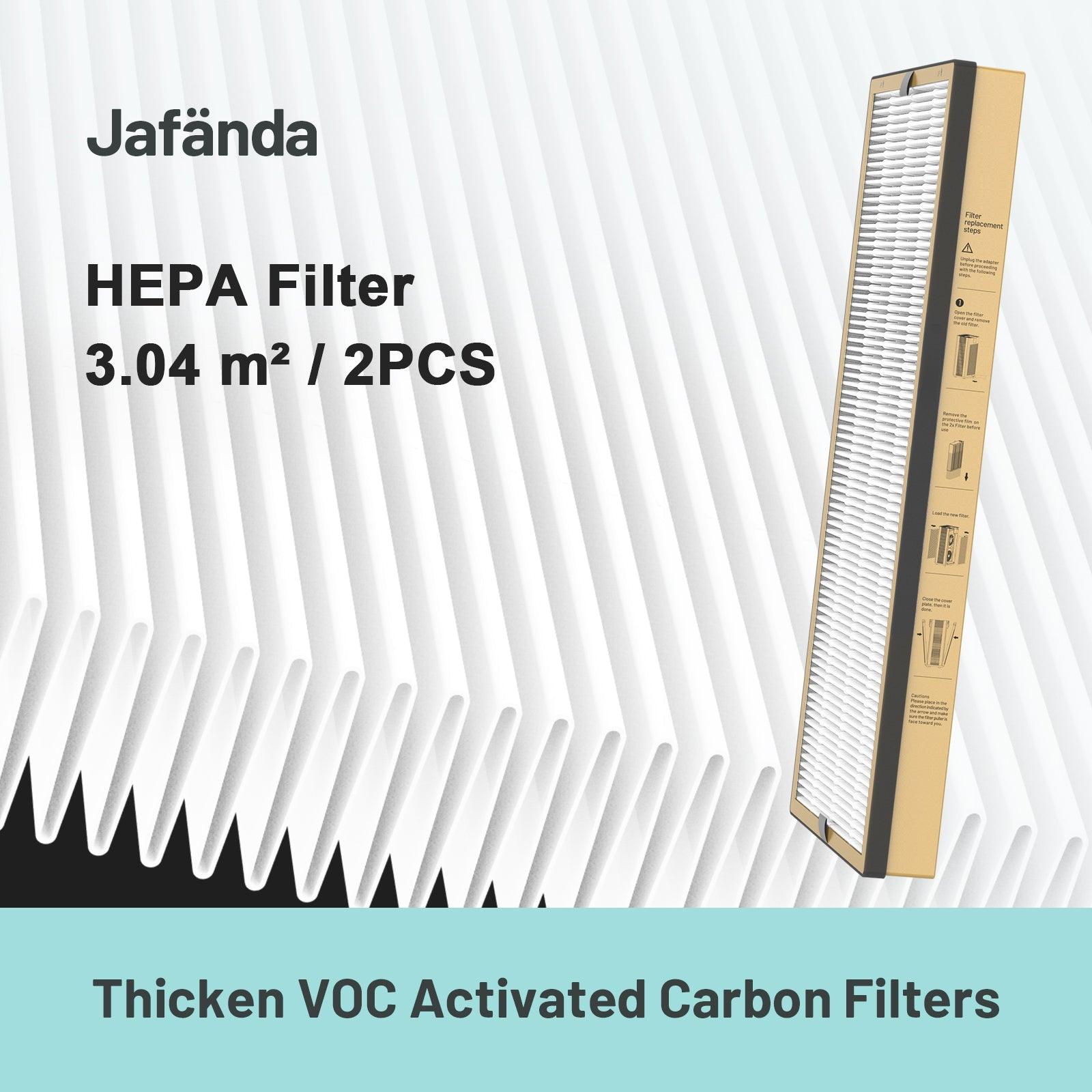Jafända® JF999 VOC Replacement Filters, 2 Pack - Jafanda