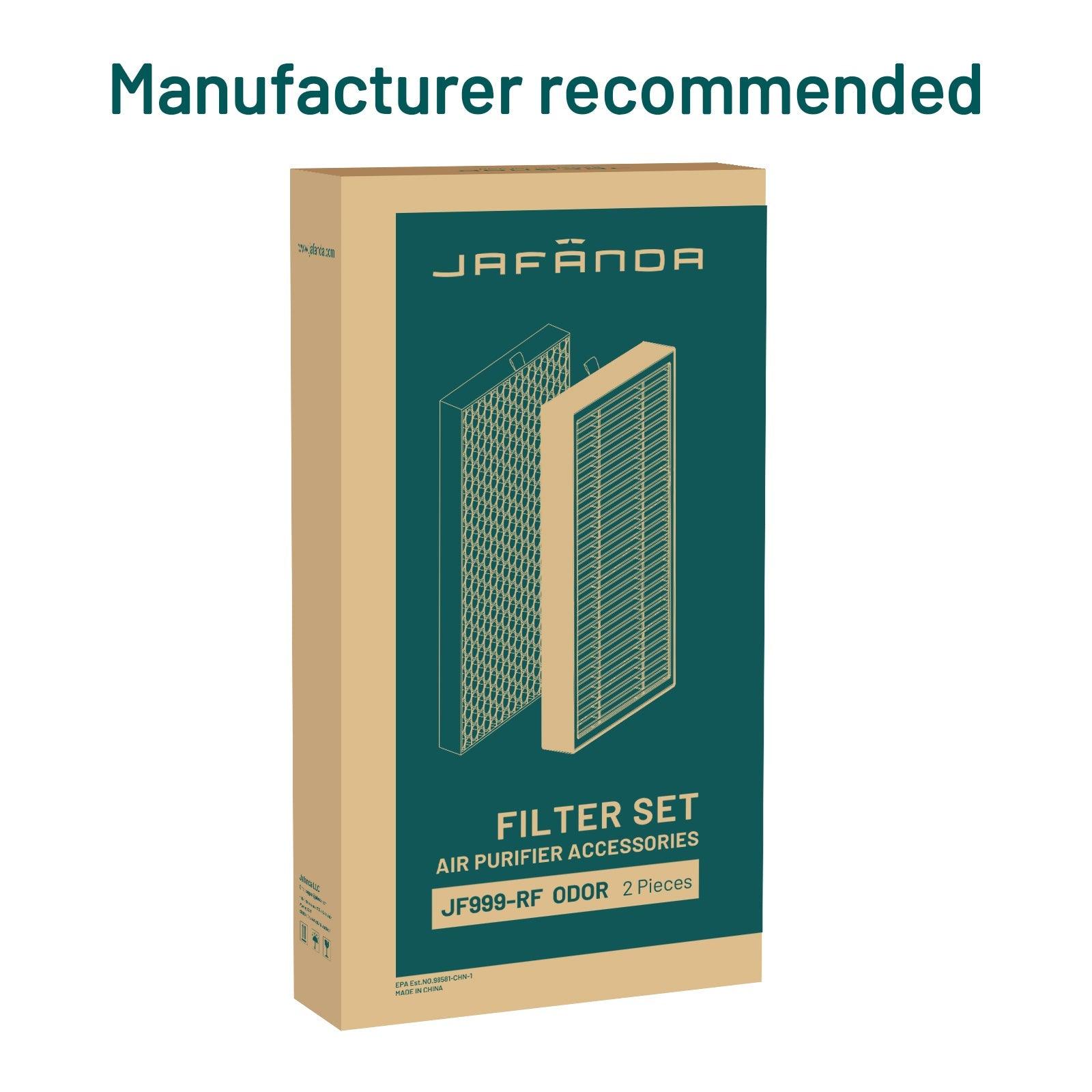 Jafända® JF999 ODOR Replacement Filters, 2 Pack - Jafanda