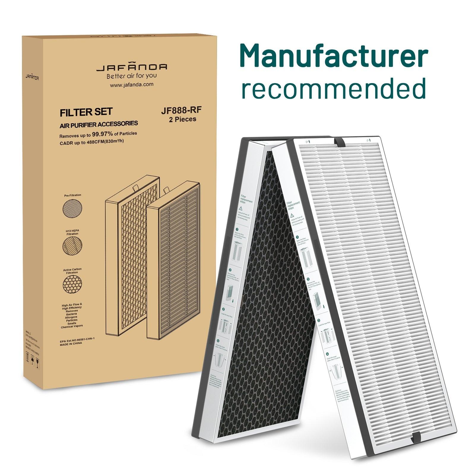 Jafända® JF888 Original Replacement Filter, 2 Pack - Jafanda
