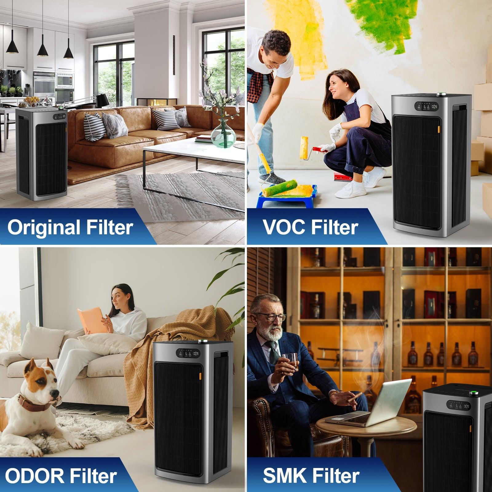 Jafända® JF1500 SMOKE Replacement Filters, 2 Pack - Jafanda